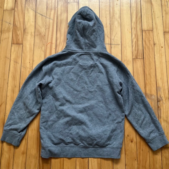 Fox Racing Hoodie Gray Long Sleeve Pullover Sweatshirt Size YL - Picture 3 of 5